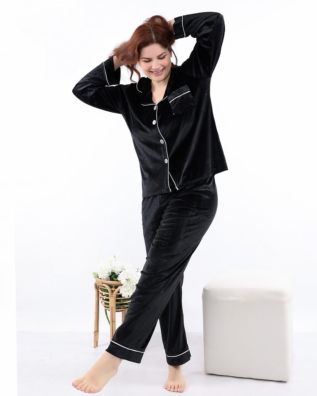 Luminous Light Velvet Pajama