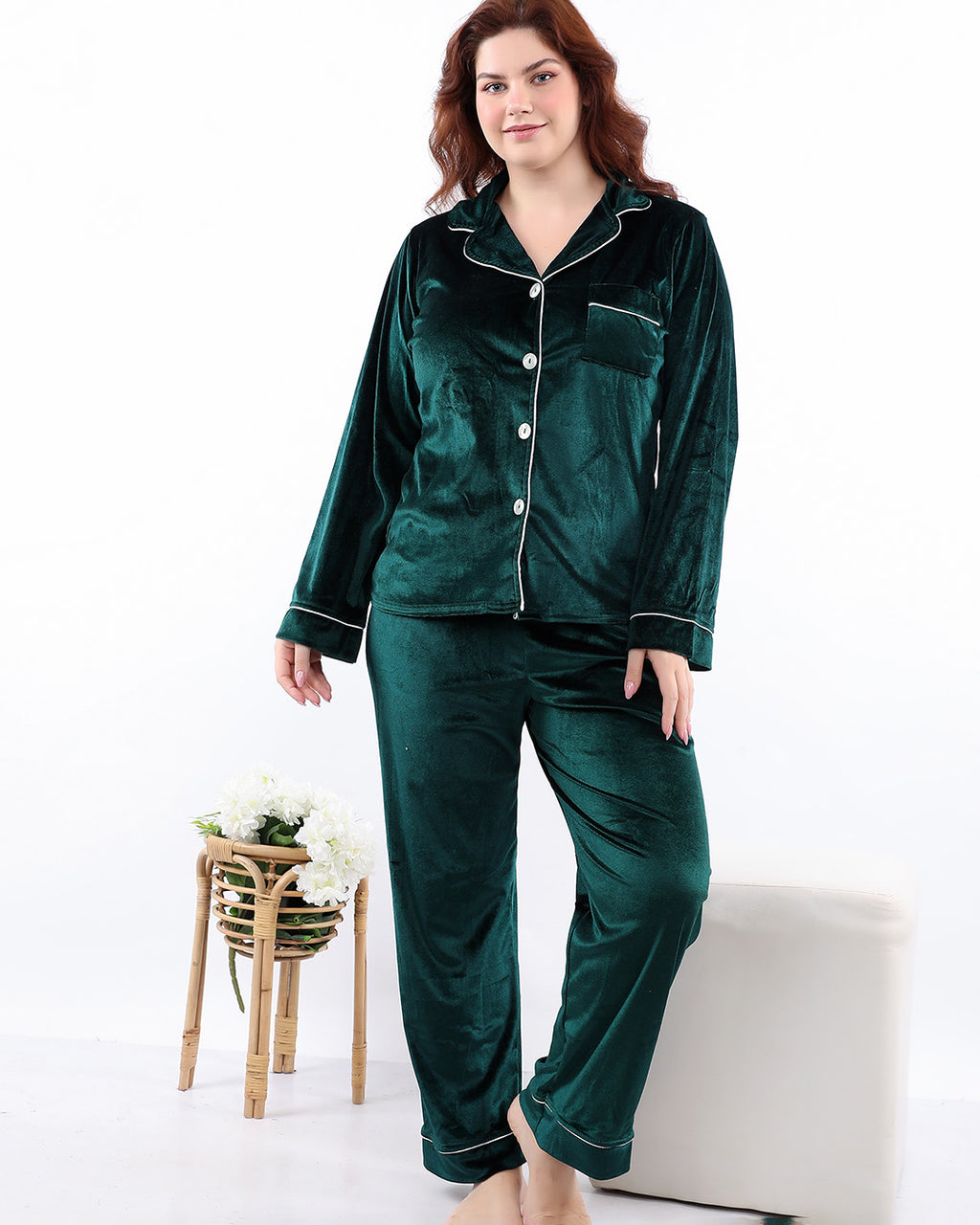 Luminous Light Velvet Pajama
