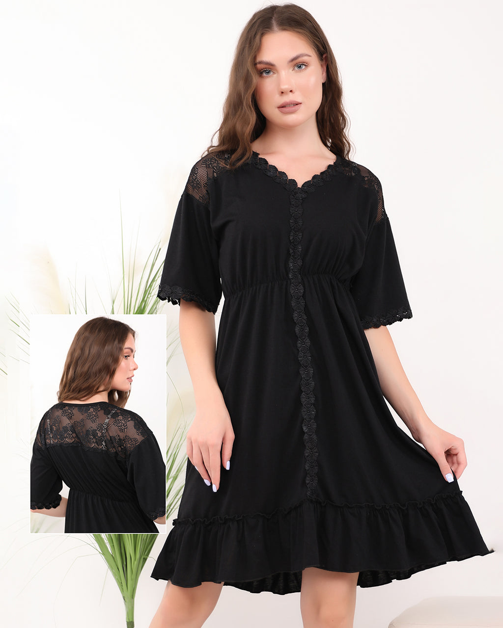 Flora Cotton Nightshirt