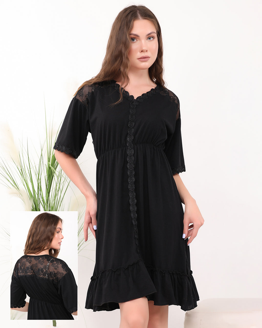 Flora Cotton Nightshirt