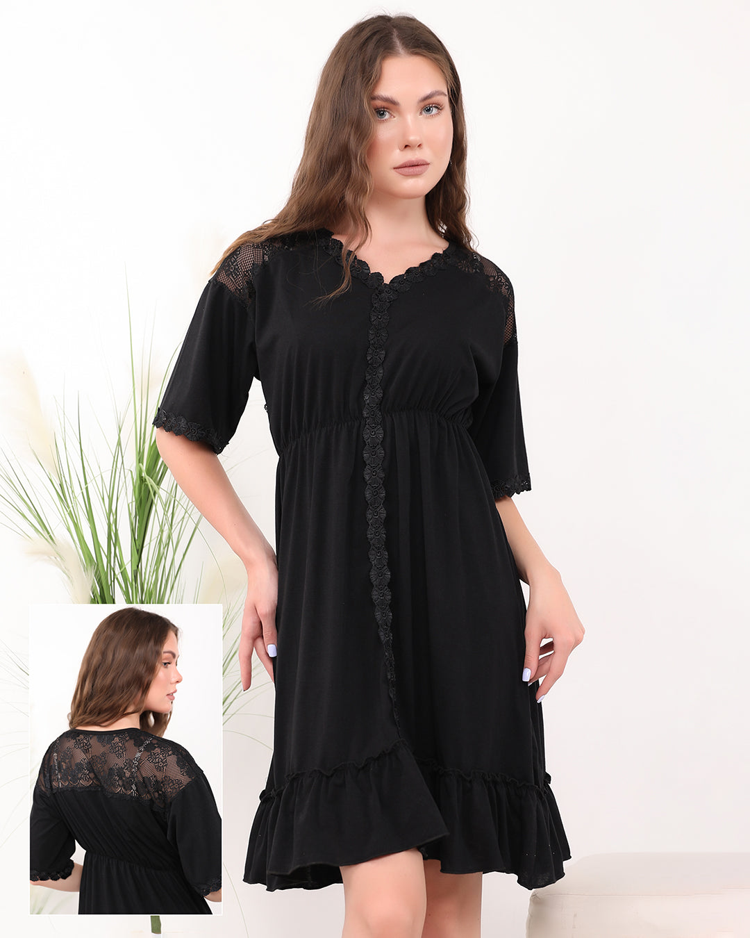 Flora Cotton Nightshirt