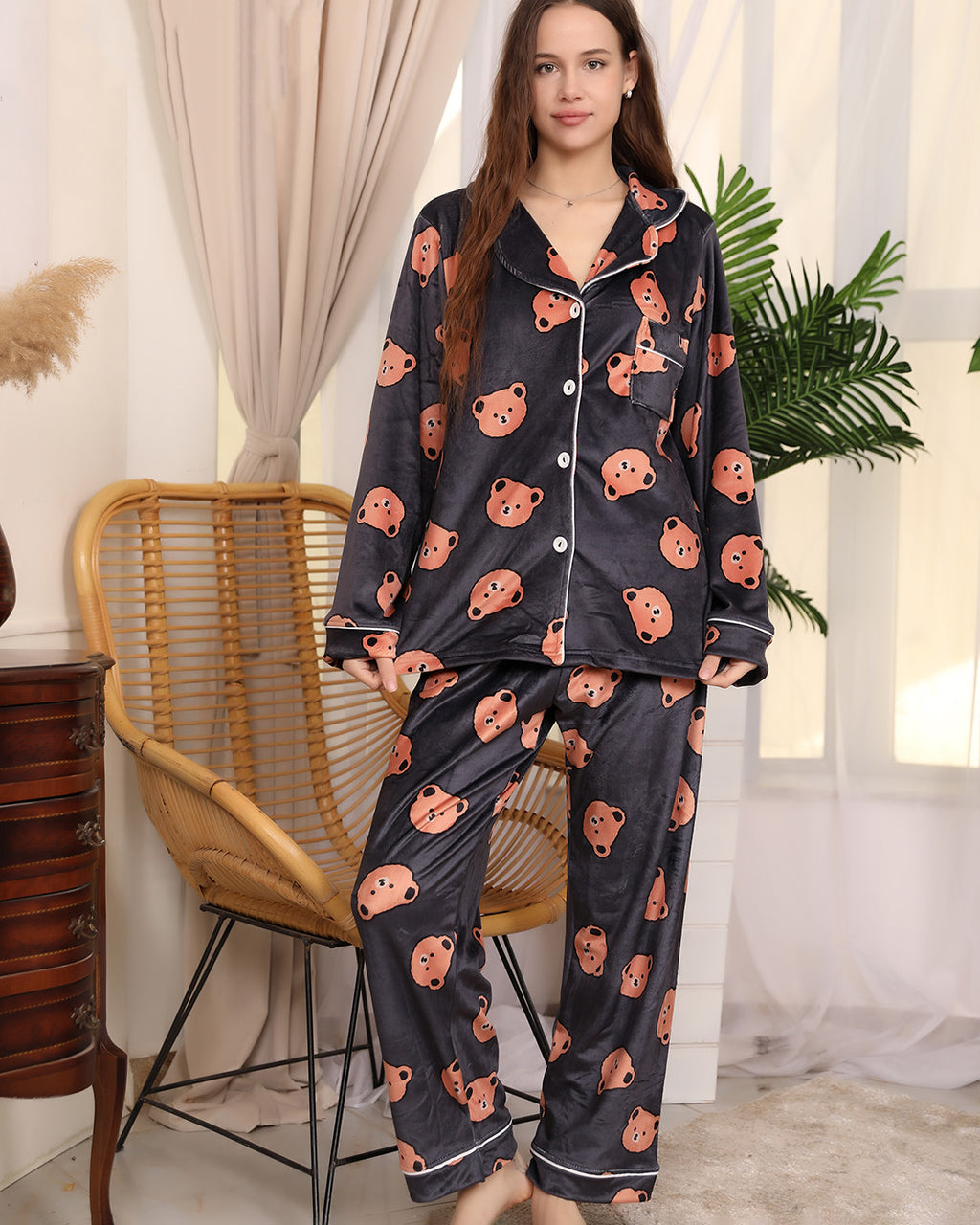 Classic Velvet Bear Pajama