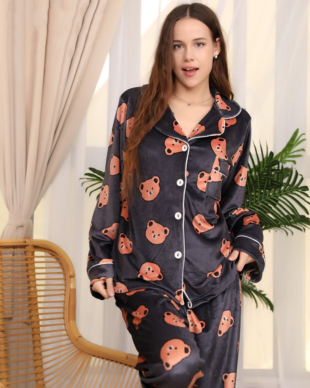 Classic Velvet Bear Pajama