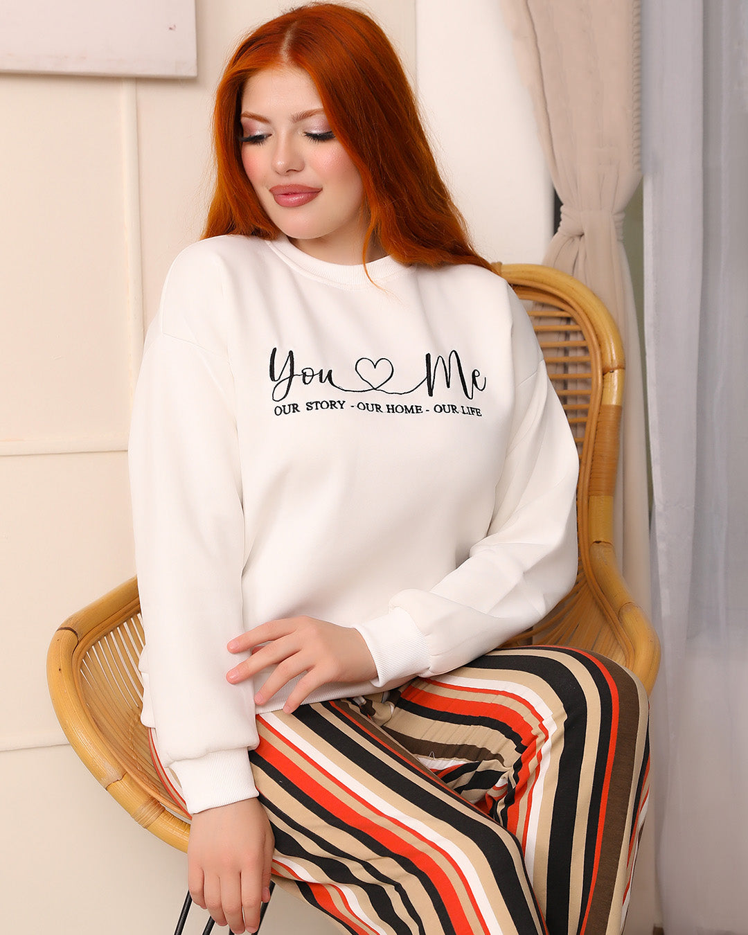"You ♡ Me" Melton Pajama