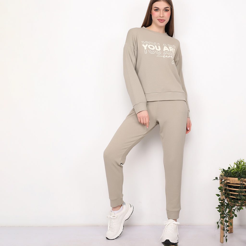 Jacquard Pajama You Are Enough
