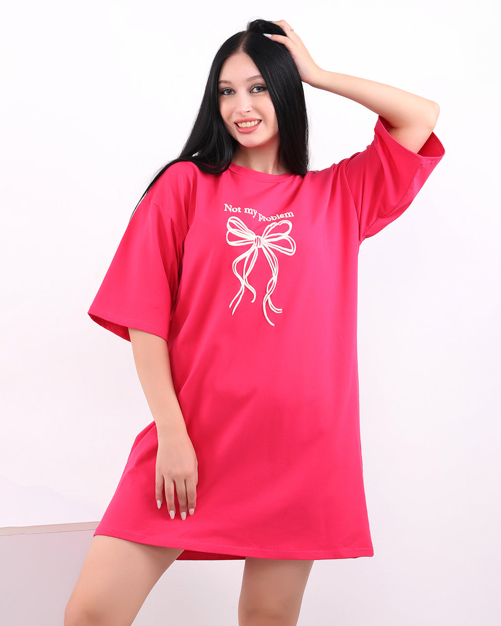 Cotton Bow Nightshirt