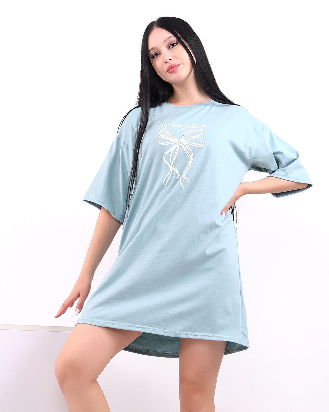 Cotton Bow Nightshirt