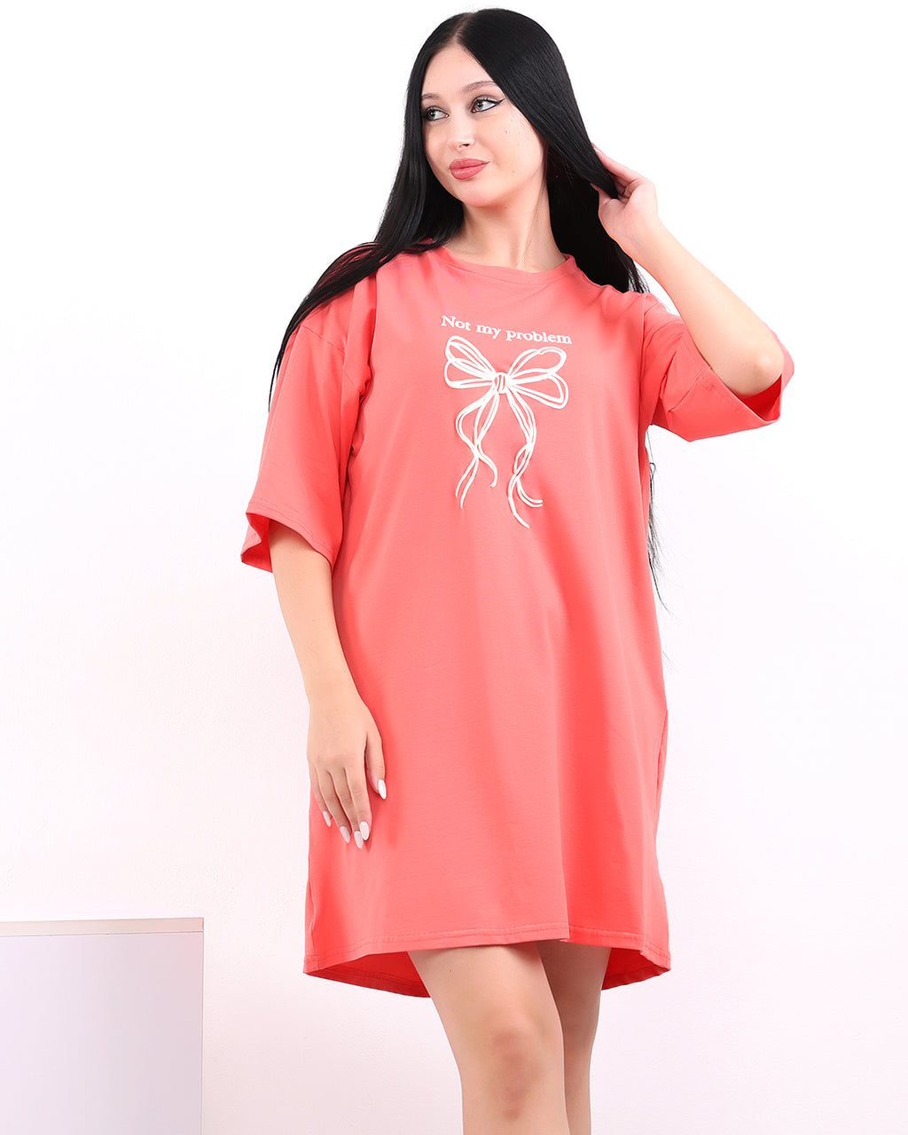 Cotton Bow Nightshirt