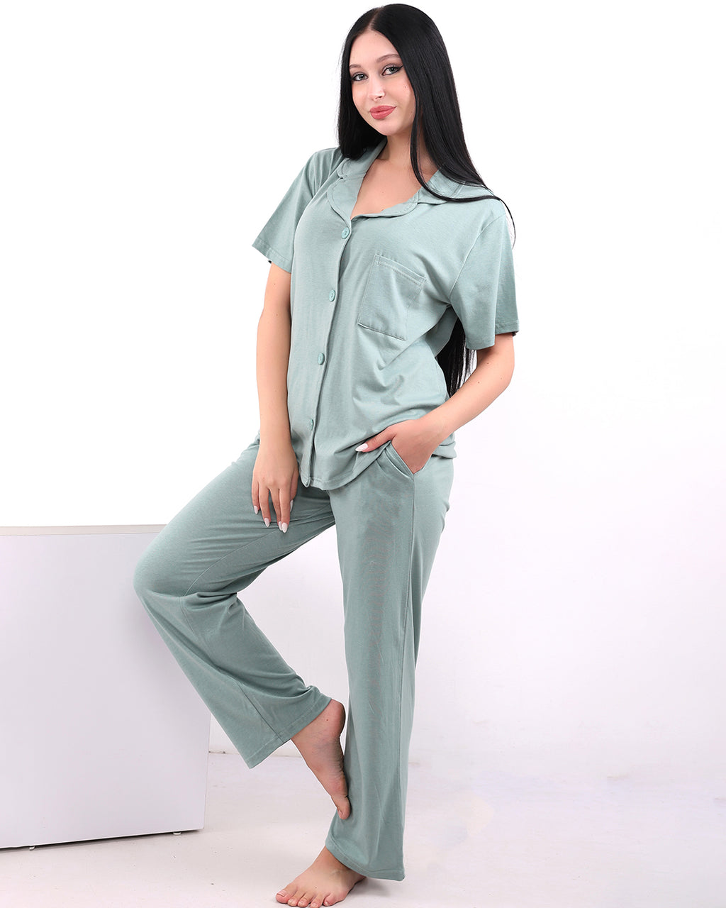 Classic Plain Cotton Pajama