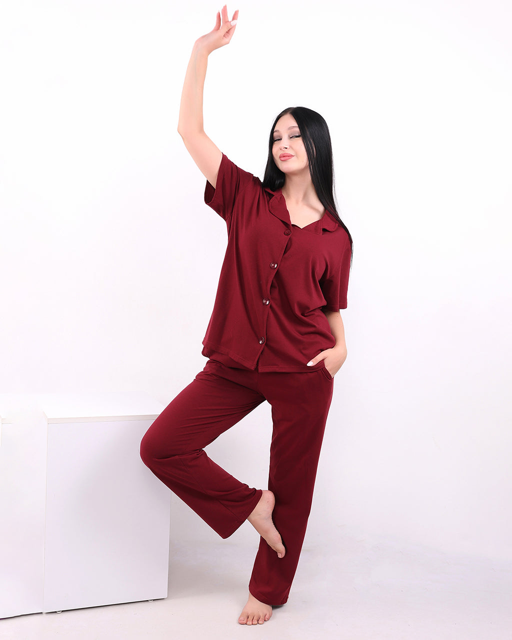Classic Plain Cotton Pajama