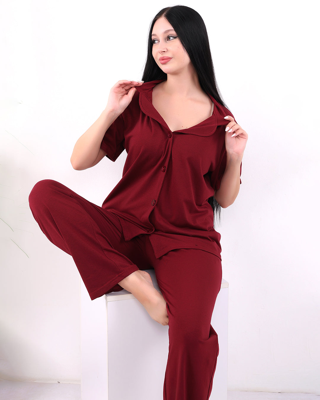 Classic Plain Cotton Pajama