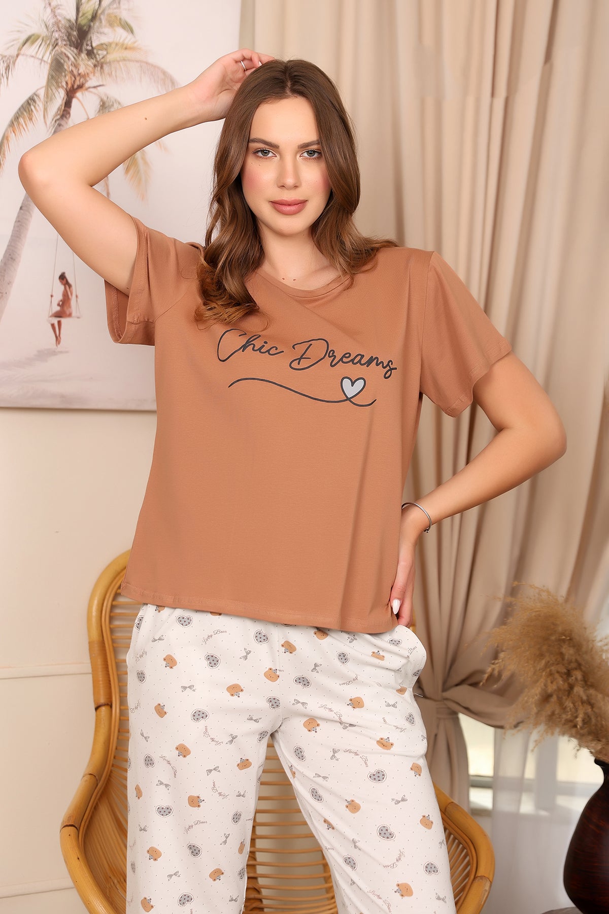Chic Dreams Cotton Pajama