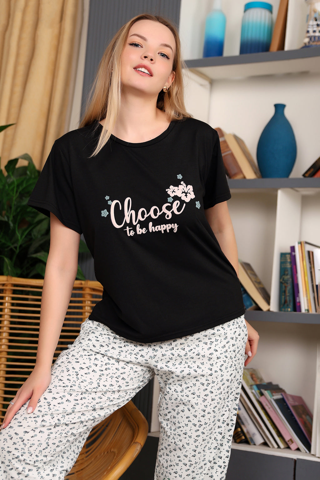 Cotton Pajama - Choose to be happy