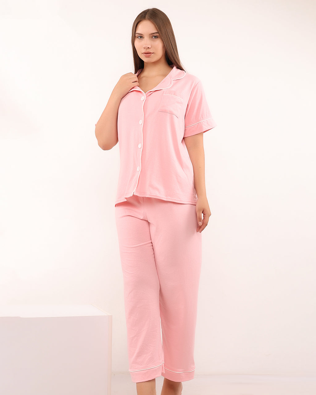Classic Plain Cotton Pajama