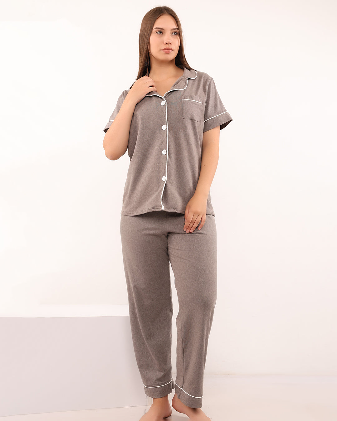 Classic Plain Cotton Pajama