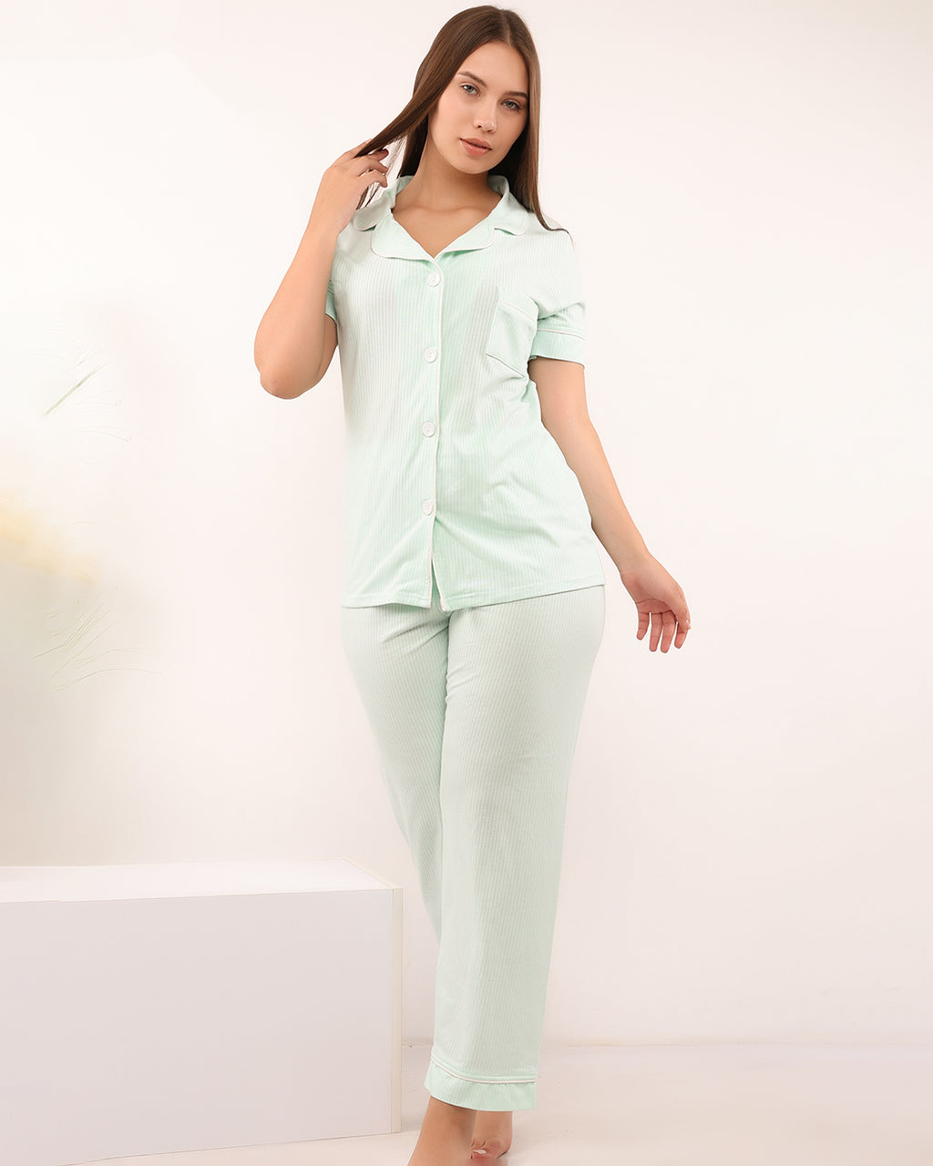 Classic Striped Cotton Pajama