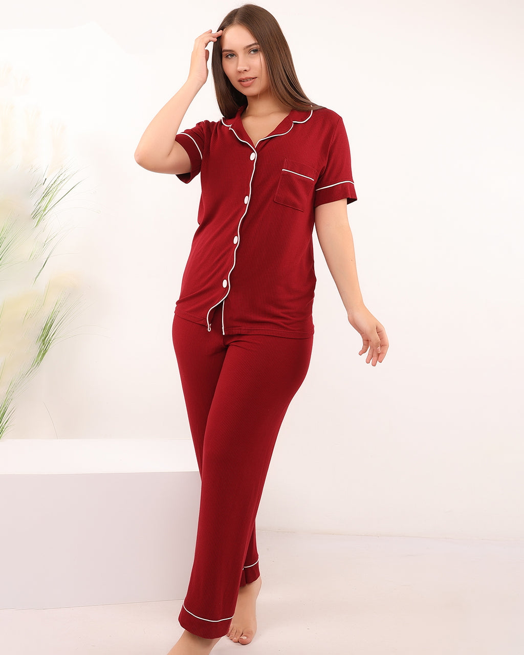 Classic Striped Cotton Pajama