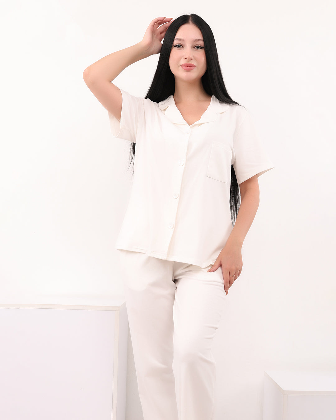 Classic Plain Cotton Pajama