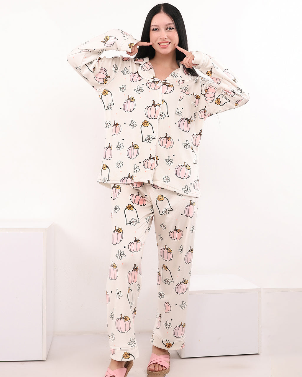 Pumpkin Velvet Pajama