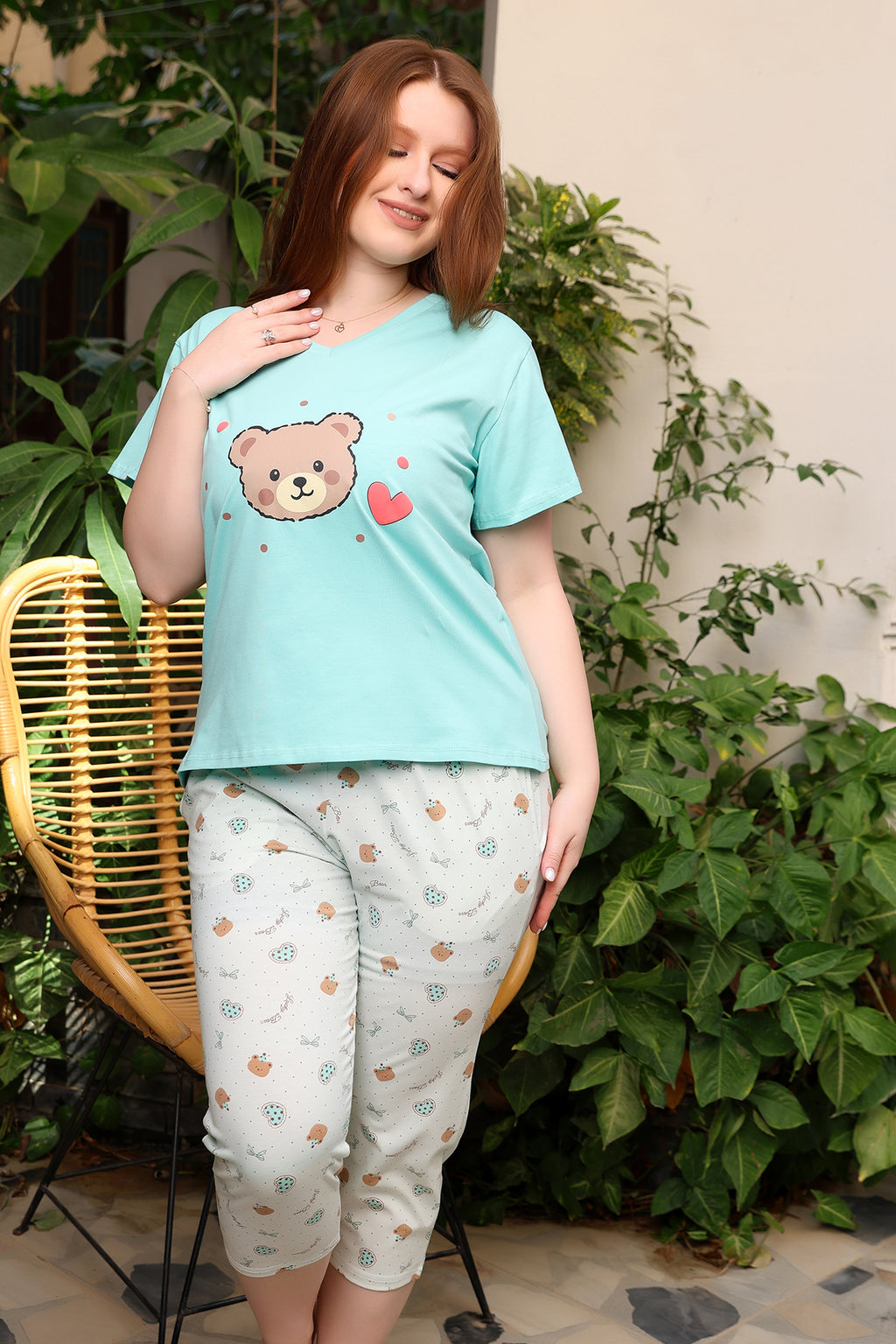 Cute Teddy Cotton Pajama