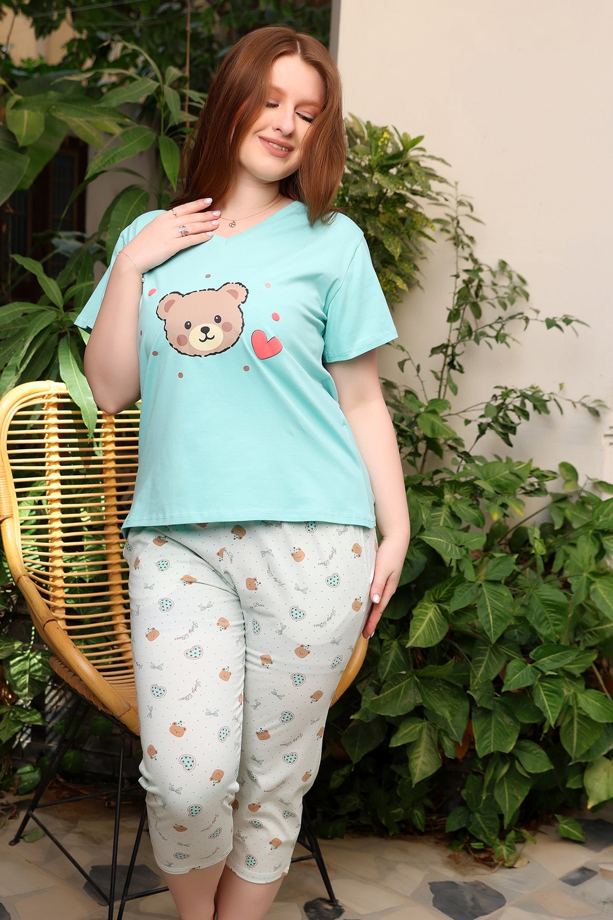Cute Teddy Cotton Pajama