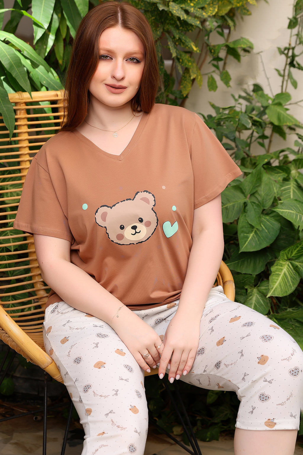 Cute Teddy Cotton Pajama