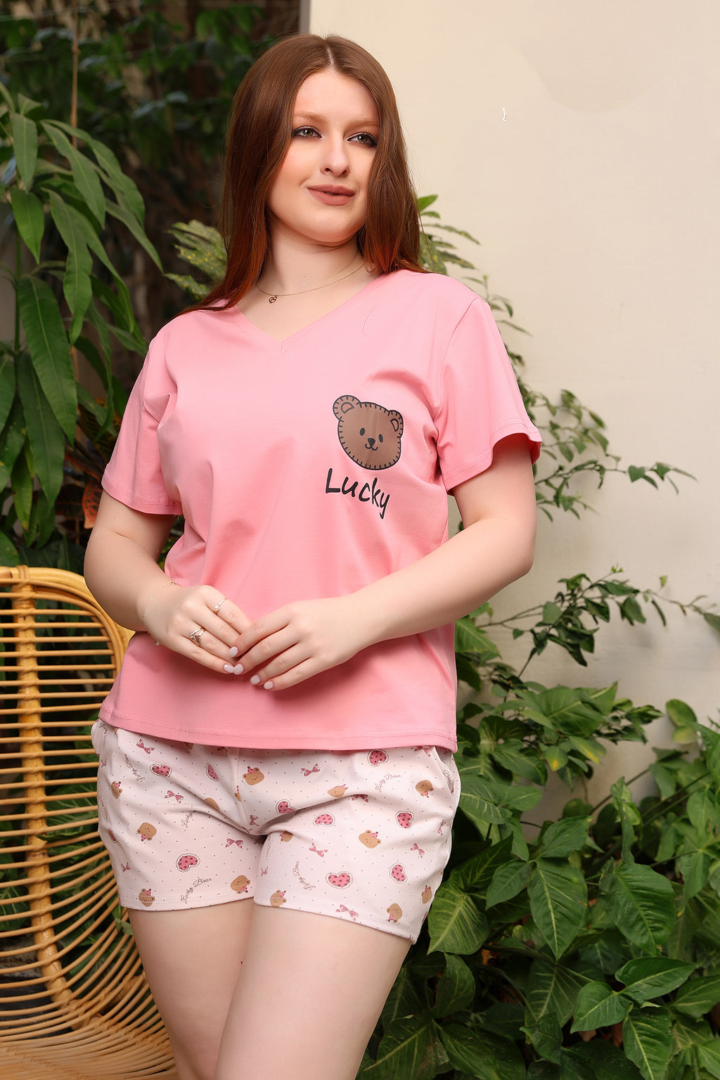 Lucky Teddy Cotton Pajama