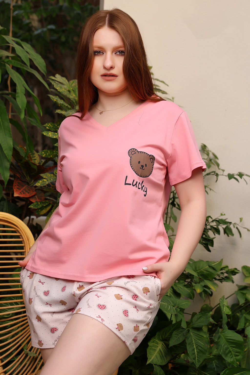 Lucky Teddy Cotton Pajama
