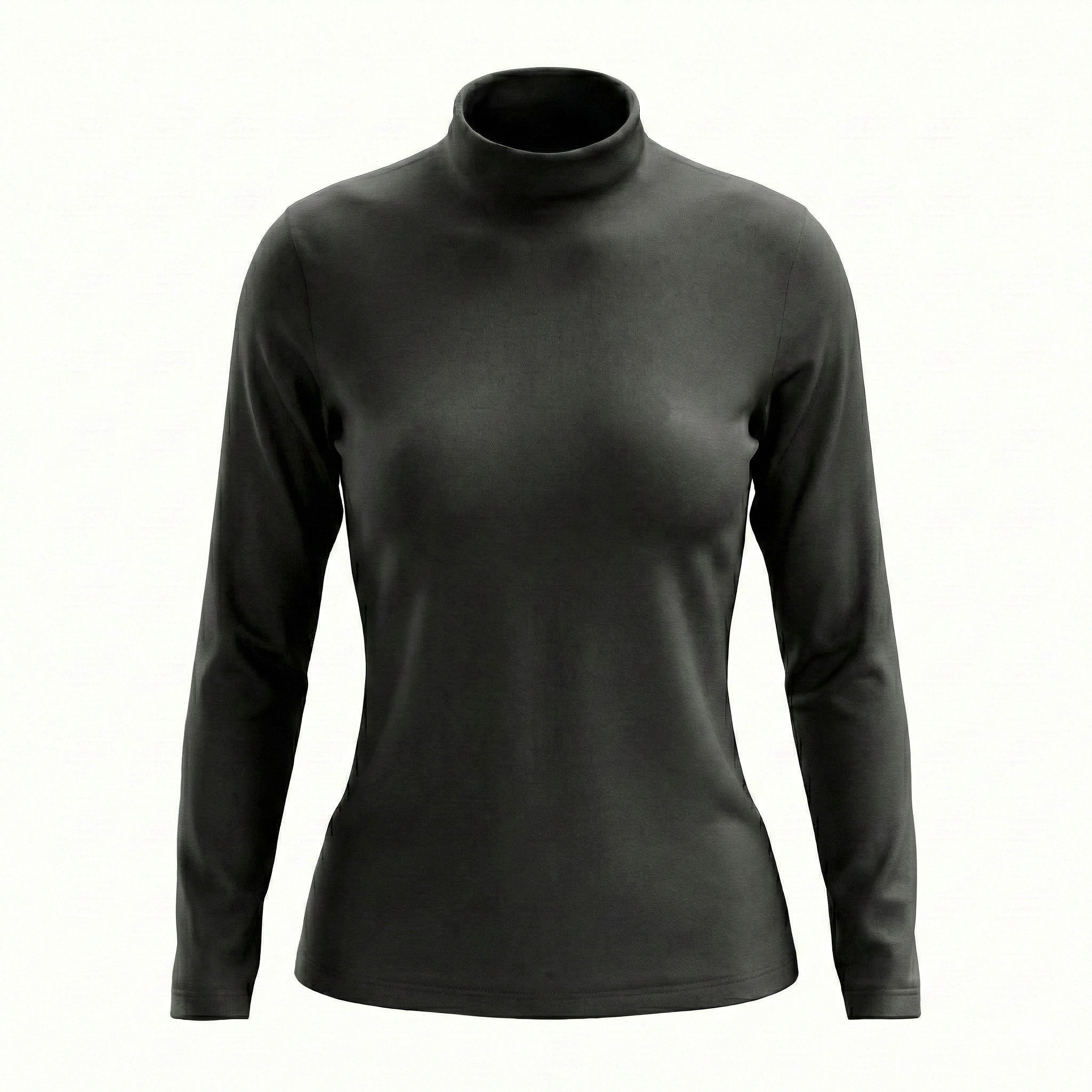 High Neck Long Sleeve Top