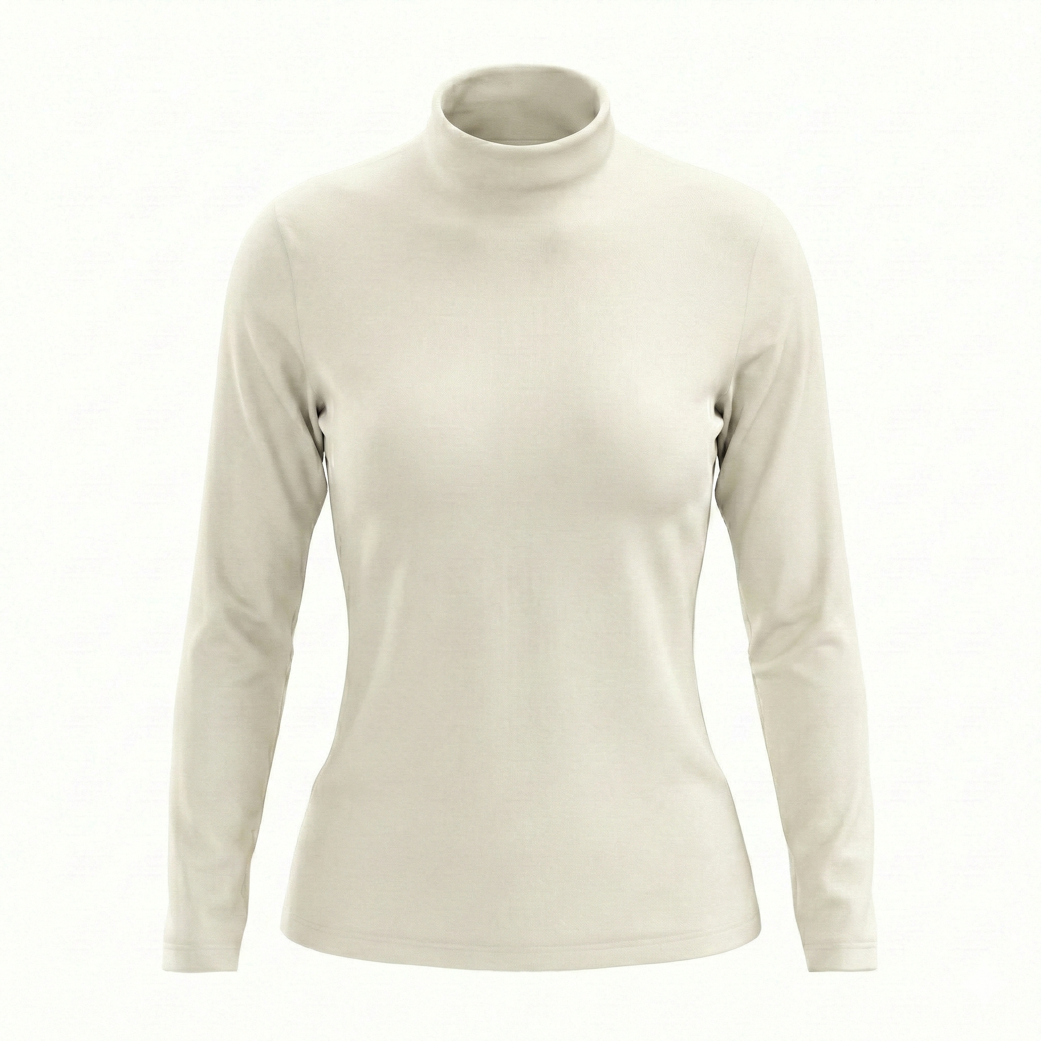 High Neck Long Sleeve Top