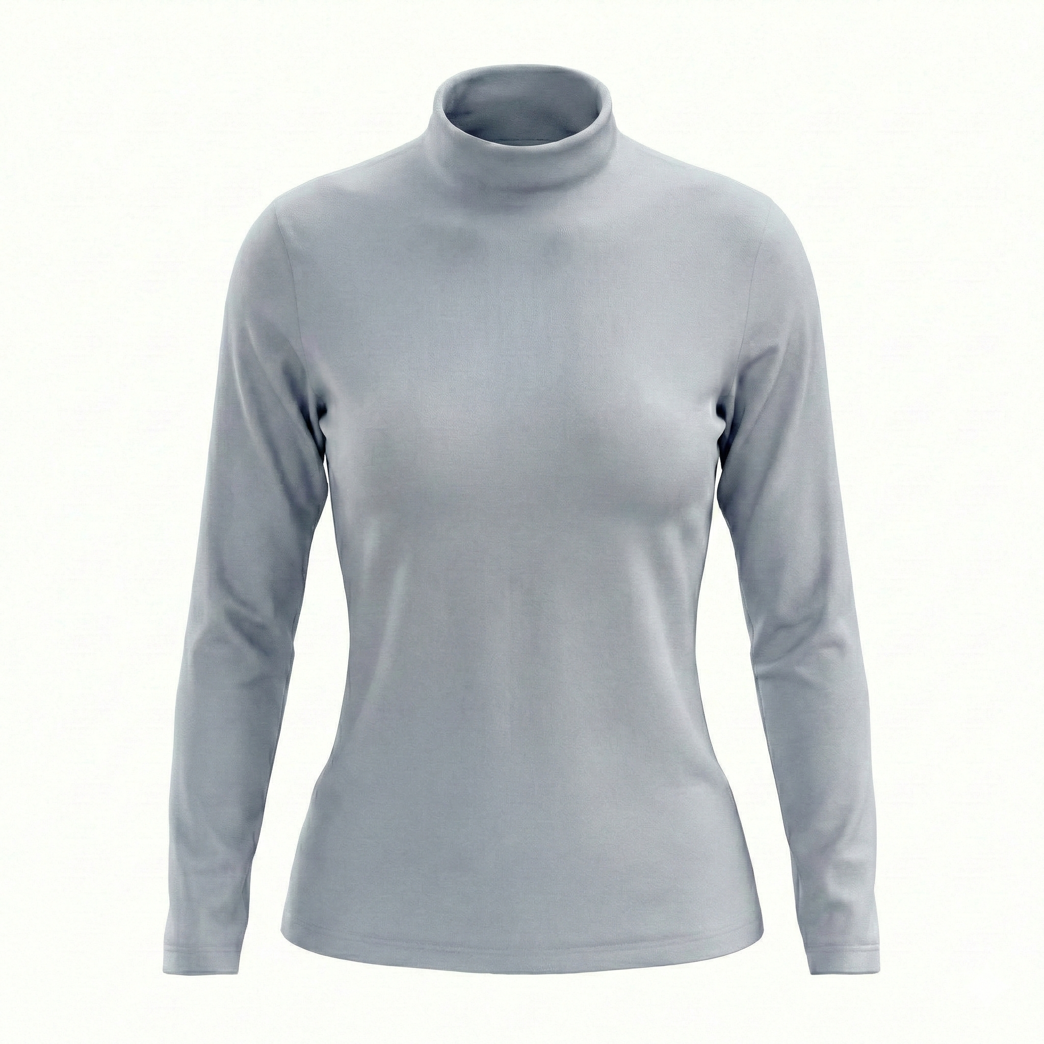 High Neck Long Sleeve Top