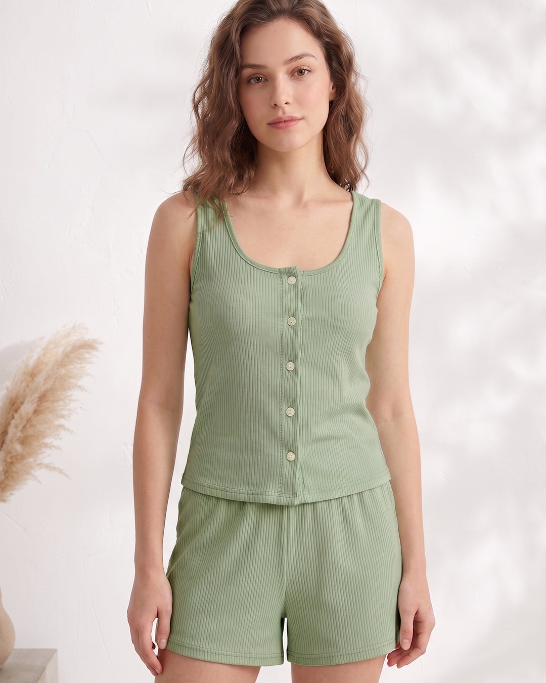Cotton Short Striped Pajama