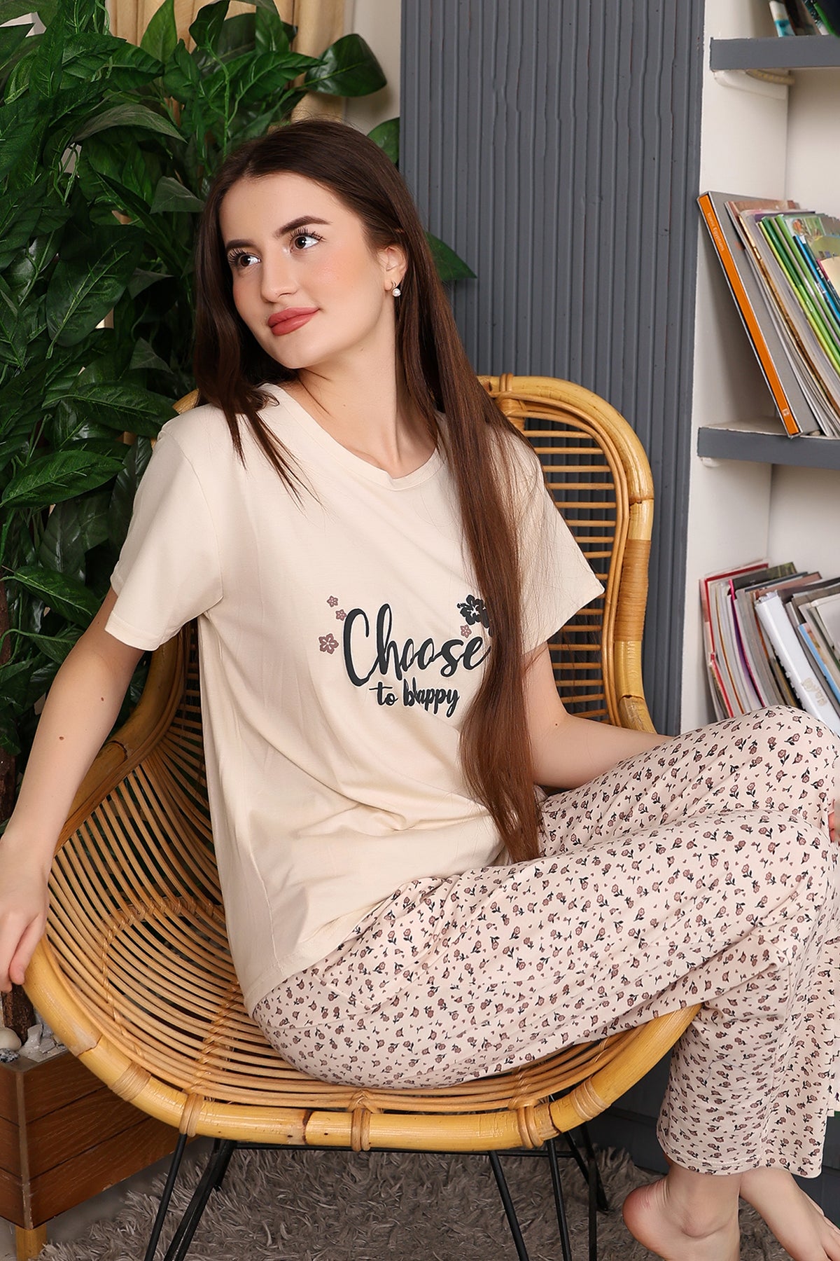 Cotton Pajama - Choose to be happy
