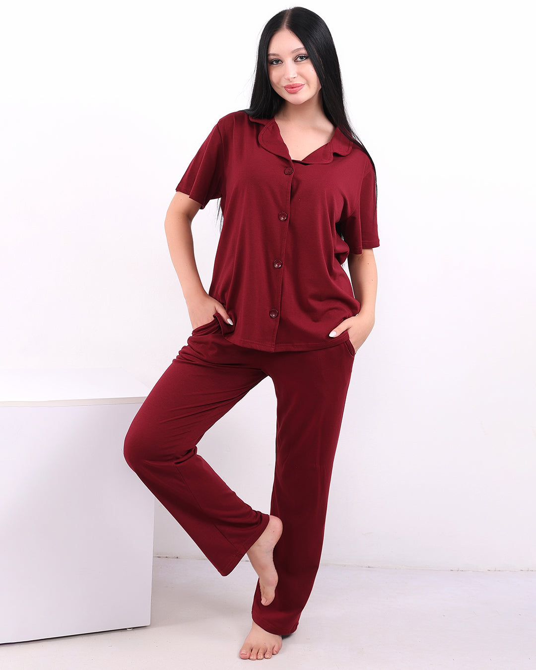 Classic Plain Cotton Pajama
