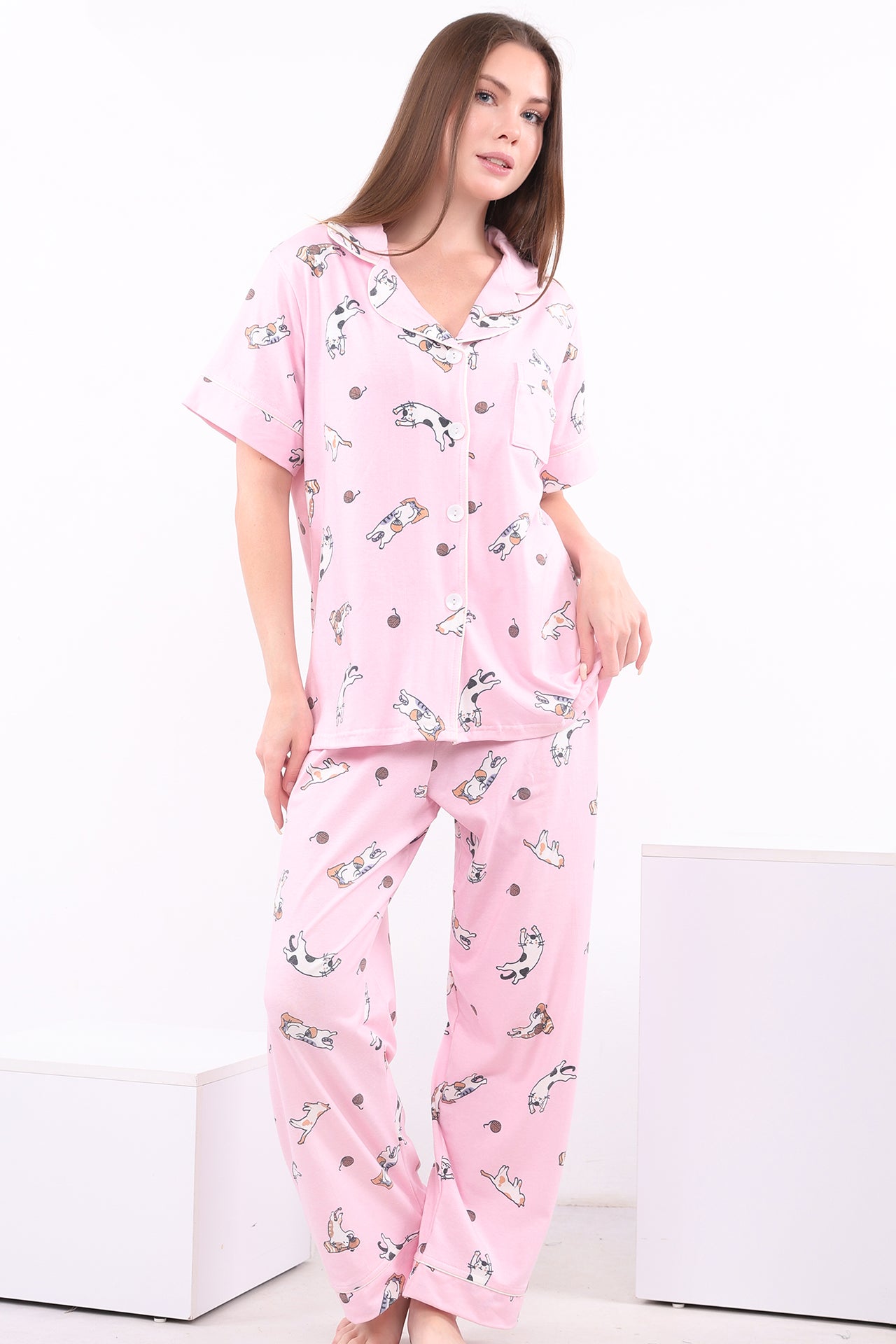 Catty Classic Cotton Pajama