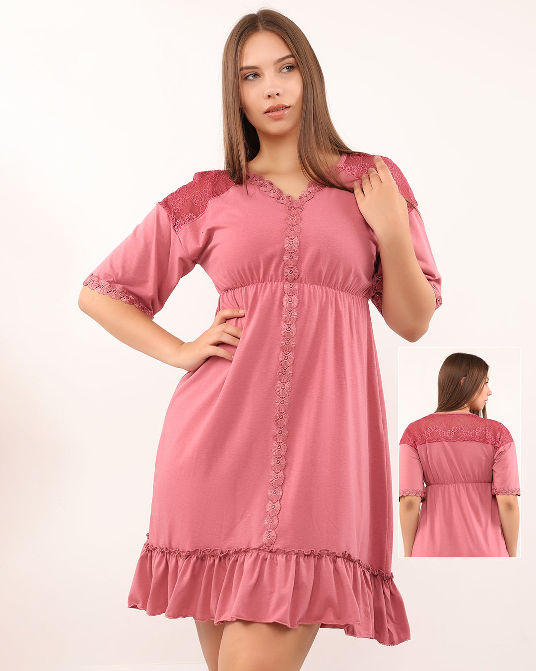 Flora Cotton Nightshirt