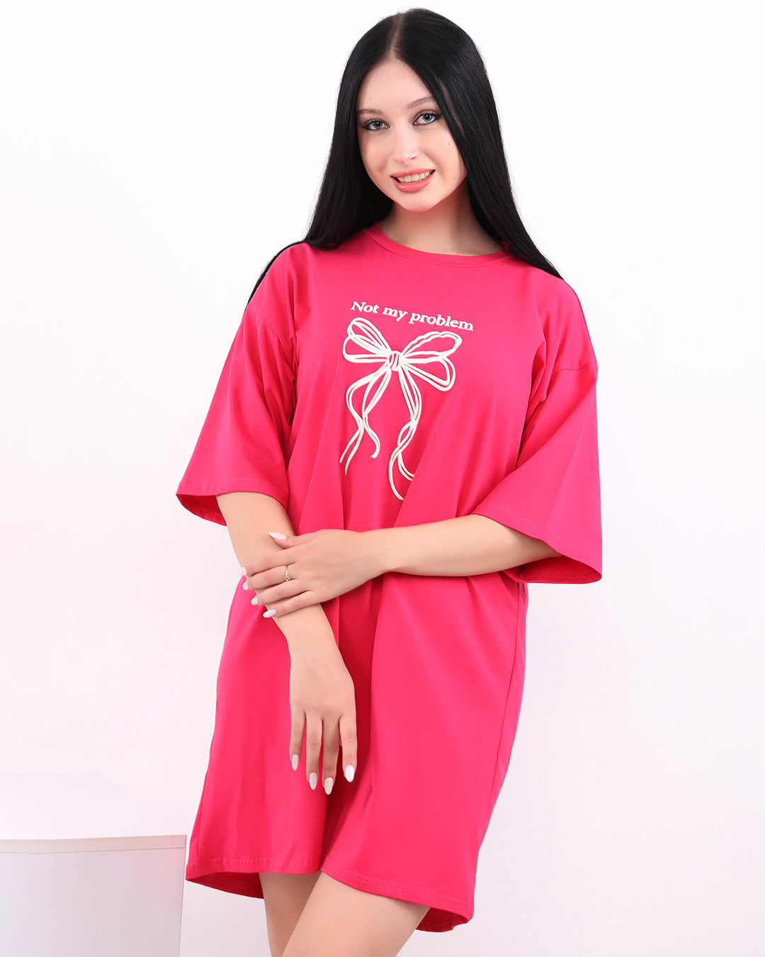 Cotton Bow Nightshirt